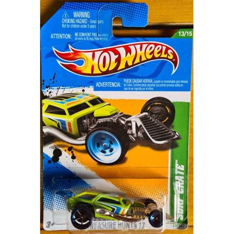 Hot Wheels Surf Crate T Hunt Verde Treasure Hunt Cod V Shopee Brasil