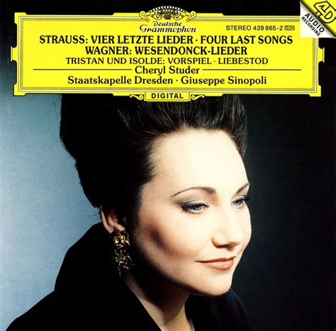 Release Strauss Vier Letzte Lieder Wagner Wesendonck Lieder