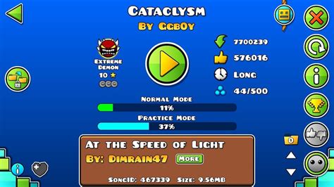 CATACLYSM EXTREME DEMON 11 By GgBOY YouTube