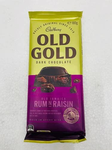 Cadbury Old Gold Rum And Raisin Chocolate 180g At Rs 345piece कैडबरी