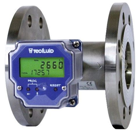 Caudalímetros De Turbina Para La Industria De Proceso Tecfluid