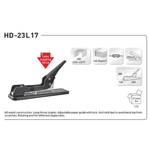 Kangaro Heavy Duty Stepler HD 23L17 At 2875 00 Kangaro Stapler In