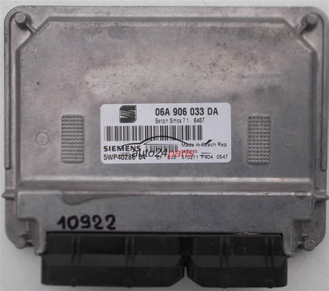 Ecu Centralita De Motor Volkswagen Seat Altea Siemens Wp