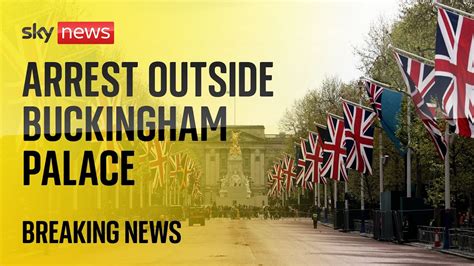 Buckingham Palace Man Arrested After Throwing Suspected Shotgun