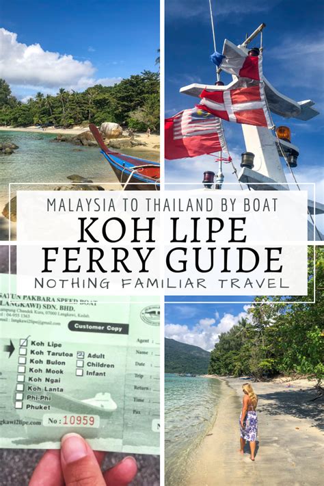 Langkawi To Koh Lipe Ferry Guide Cost And Timetable Nothing Familiar