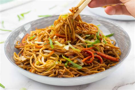 Minutes Vegan Vegetable Chow Mein Jackslobodian