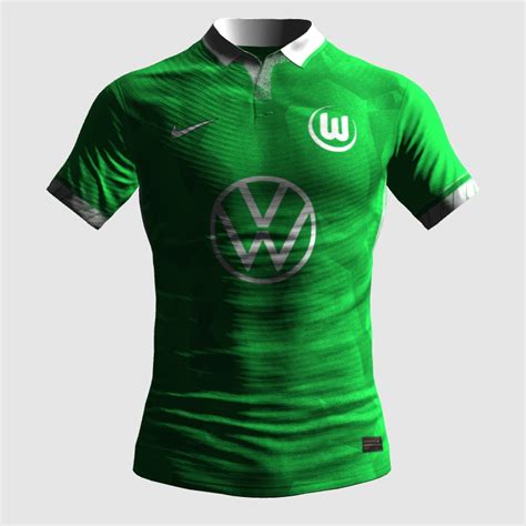 VFL Wolfsburg Home 24 25 Concept FIFA 23 Kit Creator Showcase