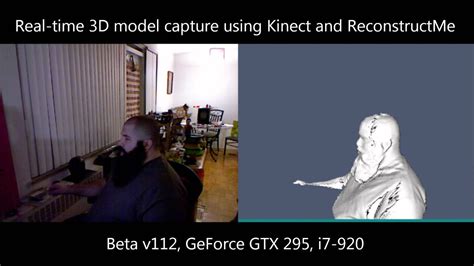 Real Time Kinect 3D Scanning With ReconstructMe YouTube