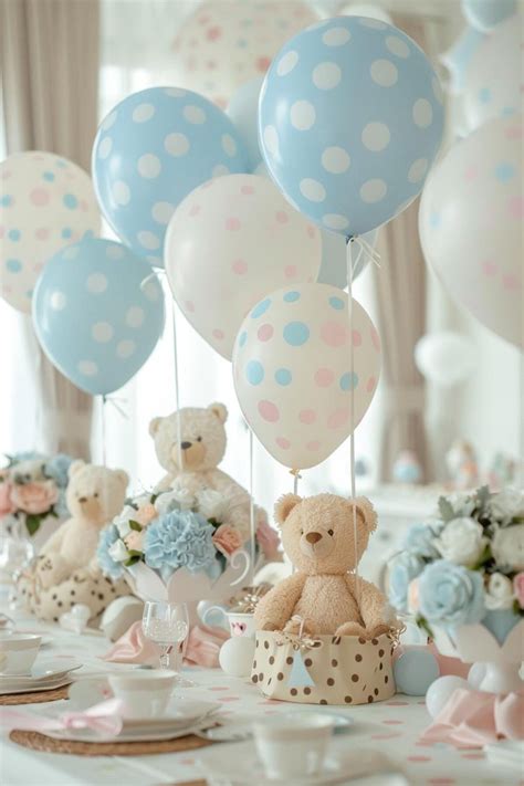 Beautiful Teddy Bear Baby Shower Centerpieces For A Diy Celebration