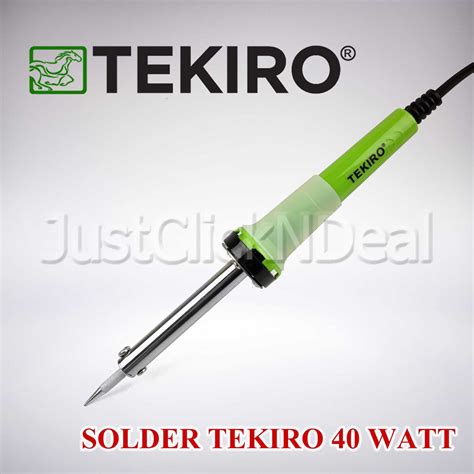 Jual Tekiro Soldering Iron Solder 40 Watt Jakmall