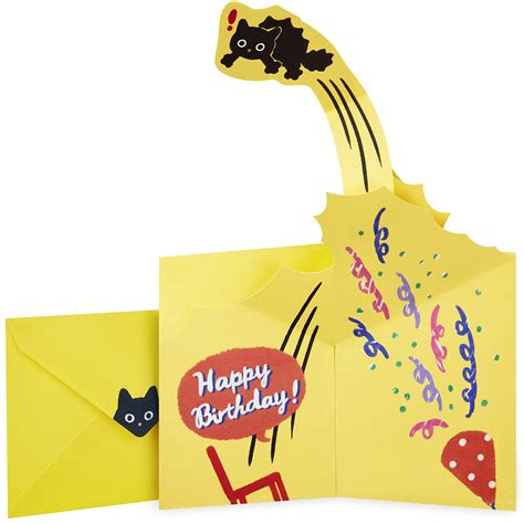 Buy Hallmark Pop Up Birthday Card Surprised Cat Online At Desertcartindia