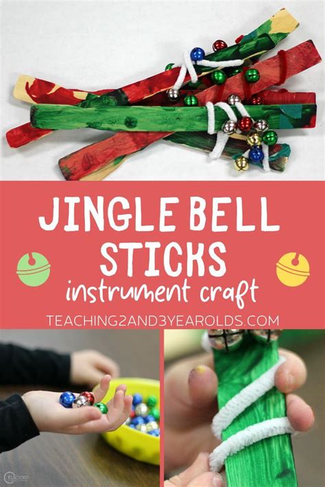 How To Turn A Jingle Bell Craft Into An Instrument Jingle Bell Crafts