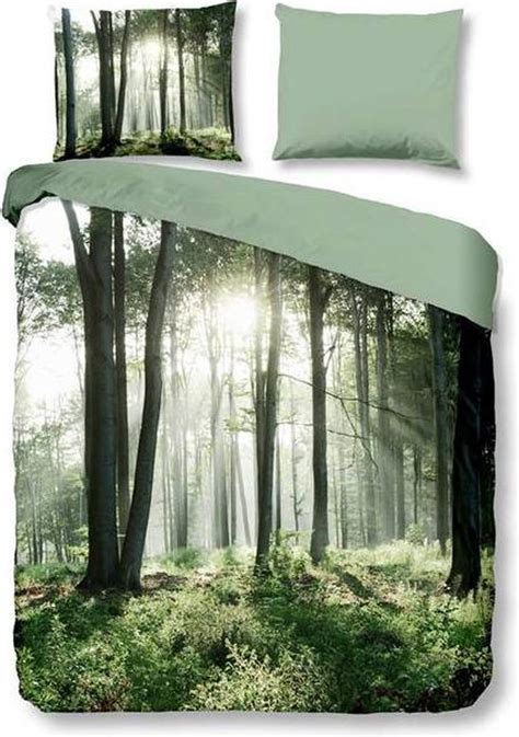 Snoozing Forest Dekbedovertrek Tweepersoons 200x200 220 Cm 2