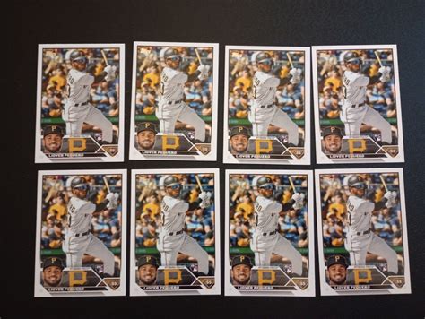 8 Ct Lot Of 2023 Topps Liover Peguero RC Rookie Cards Pirates EBay