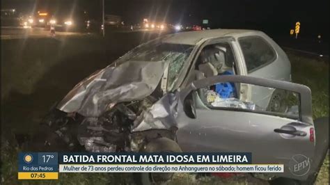 Mulher Morre E Homem Fica Ferido Ap S Colis O Frontal Na Anhanguera Em