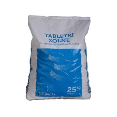 TABLETKI SOLNE CIECH 25kg sól tabletkowana 1000 kg 12351572774