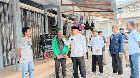 Harga Sewa Kios Di Pasar Rakyat Manggeng Mahal Pj Bupati Abdya