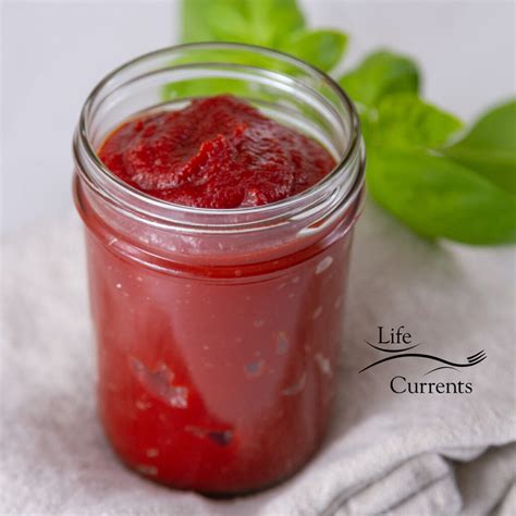 Tomato Paste Ketchup - Life Currents - copycat Heinz ketchup