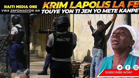 Aksyon Sa Pase Nan Ri Lama Lapolis Ekzekite Yon J N Gason Ki Gen Kat Li