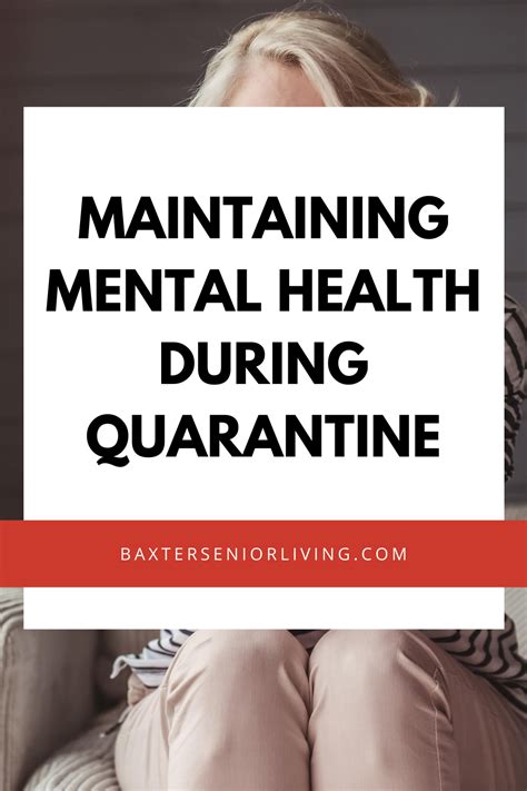 Maintaining Mental Health During Quarantine Artofit