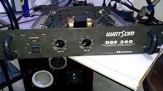 Acervo Dos Amplificadores MARCA WATTSOM MODELO PWP 1200 4AB 50 OFF