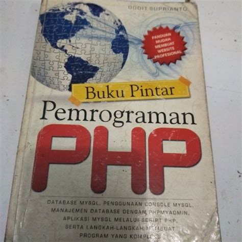 Jual ORIGINAL BUKU PINTAR PEMROGRAMAN PHP Di Lapak BONA ROMAASI PERTUA