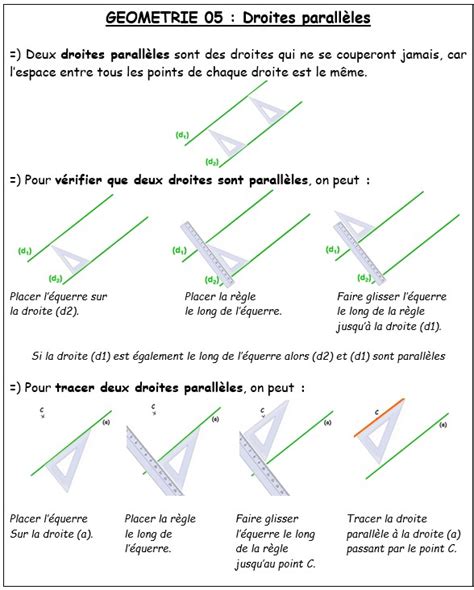 Cm Geometrie Le On Ecole Primaire