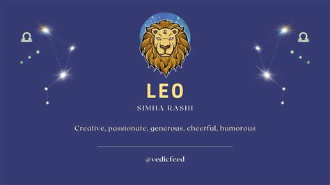 Leo Personality Traits - Characteristics of Simha Rashi