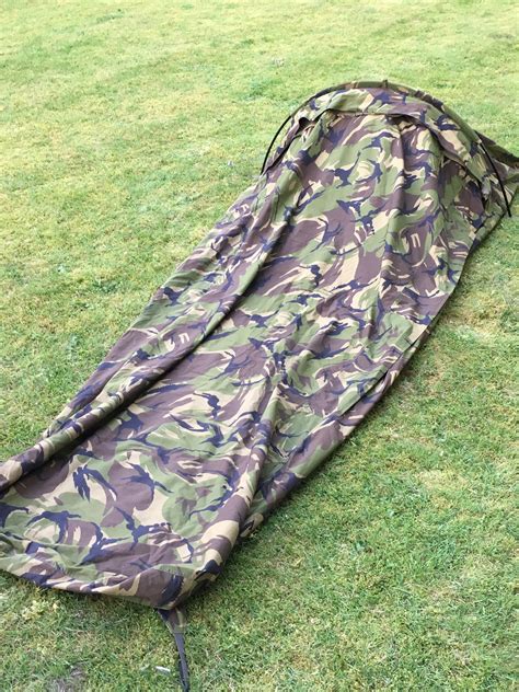 Dutch Gore Tex Camo Military Hooped Bivvy Bag Mixed Grades