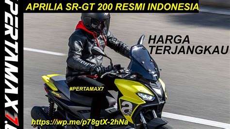 Harga Aprilia Sr Gt Indonesia Terjangkau Tidak Sampai Juta