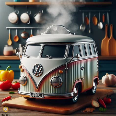 These Volkswagen Bus Slow Cookers Will Transport Your Kitchen To Retro