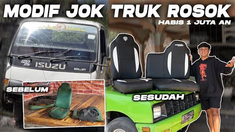 Akhirnya Selesai Modif Jok Truk Rosok Kiki Core Jadi Jok Mobil Mewah