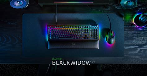 Mechanical Gaming Keyboard Razer Blackwidow V With Rgb Lighting