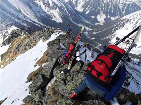 Durchquerung Der Niederen Tauern Mit Ski