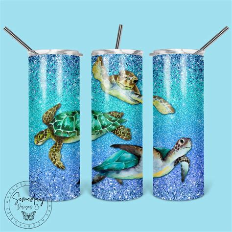 Sea Turtle Tumbler Under The Sea Turtle Lover Gift Sea Creatures