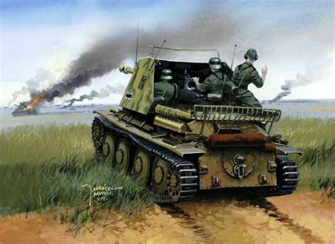 Tanques Y Blindados 2ª Guerra Mundial — 1943 Kursk Sdkfz 138 Marder Iii