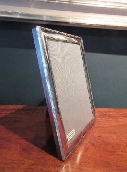 Large Edwardian Period Silver Photo Frame Sturmans Antiques