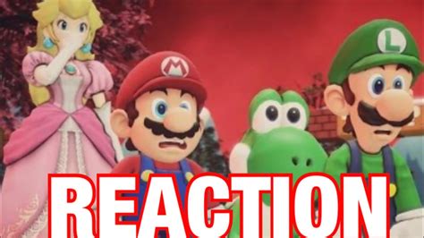 Marios Nightmare Reaction Youtube