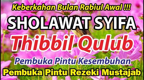 Sholawat Nabi Thibbil Qulub Spesial Rabiul Awal Pembawa Pintu