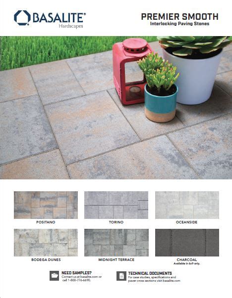 stock  basalite pavers