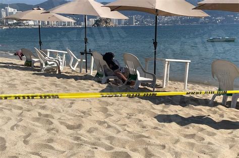 Matan A Balazos A Un Hombre En Un Camastro De La Playa Papagayo El