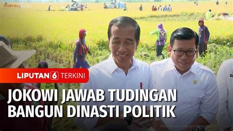 Soal Tudingan Bangun Dinasti Politik Jokowi Serahkan Saja Ke