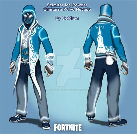 Scimitar Snow Powder Fortnite Skin Concept By Coldfan Artz On Deviantart