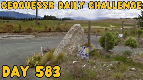 A Nice Rock Geoguessr Daily Challenge Day 583 YouTube