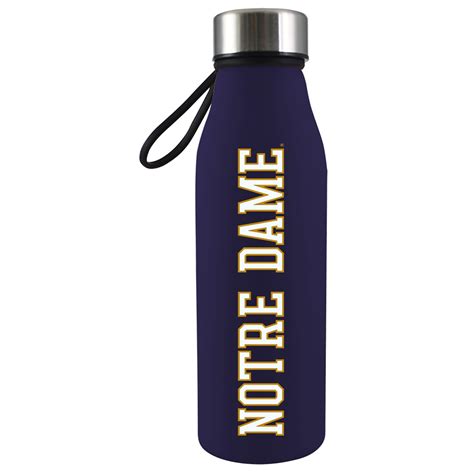 Notre Dame Customizable 20oz Soft Touch Glass Bottle Notre Etsy