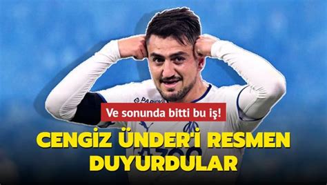 Ve Sonunda Bitti Bu I Cengiz Nder I Resmen Duyurdular