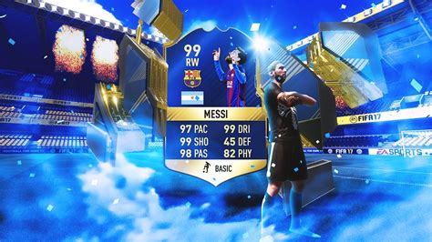 Ik Pack 99 Rated Team Of The Season Messi Oh Mijn God Youtube