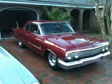 Sell Used 1963 Impala Ss Matching Numbers 283 W 35600 Original Miles