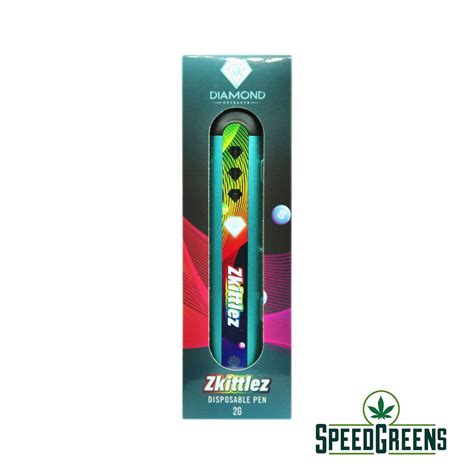 Diamond Concentrates Disposable Vape Pens 2g THC Speed Greens