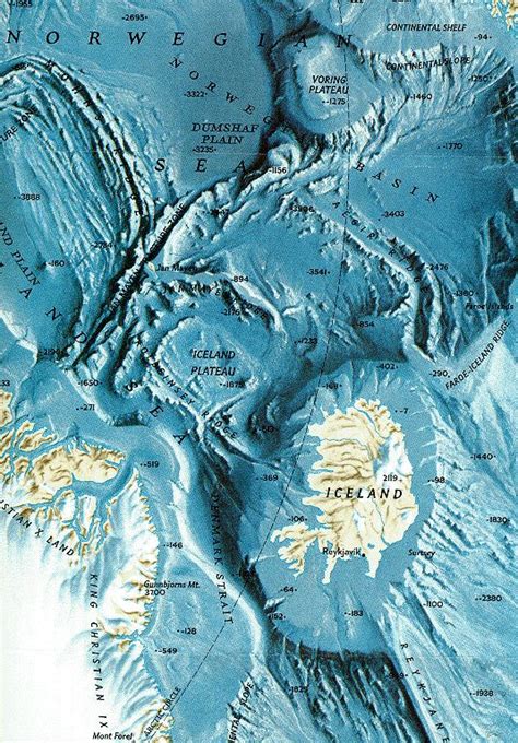 3d Topographic Map Of Ocean Floor Map